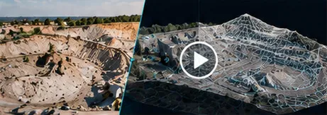 Malla 3D de terreno para previsualización